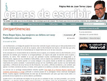 Tablet Screenshot of juantorreslopez.com